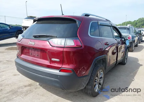 2020 Jeep Cherokee Latitude Plus Fwd из США, поврежденный, VIN 1C4PJLLB4LD592994